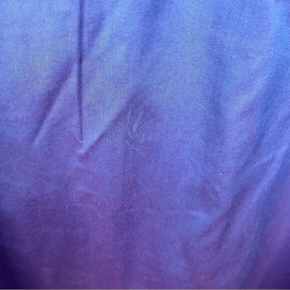 Sz XL Kenneth Cole XL 17.5 Collar Blue Purple Reflective Dress Up Shirt $60 MSRP - Picture 11 of 12